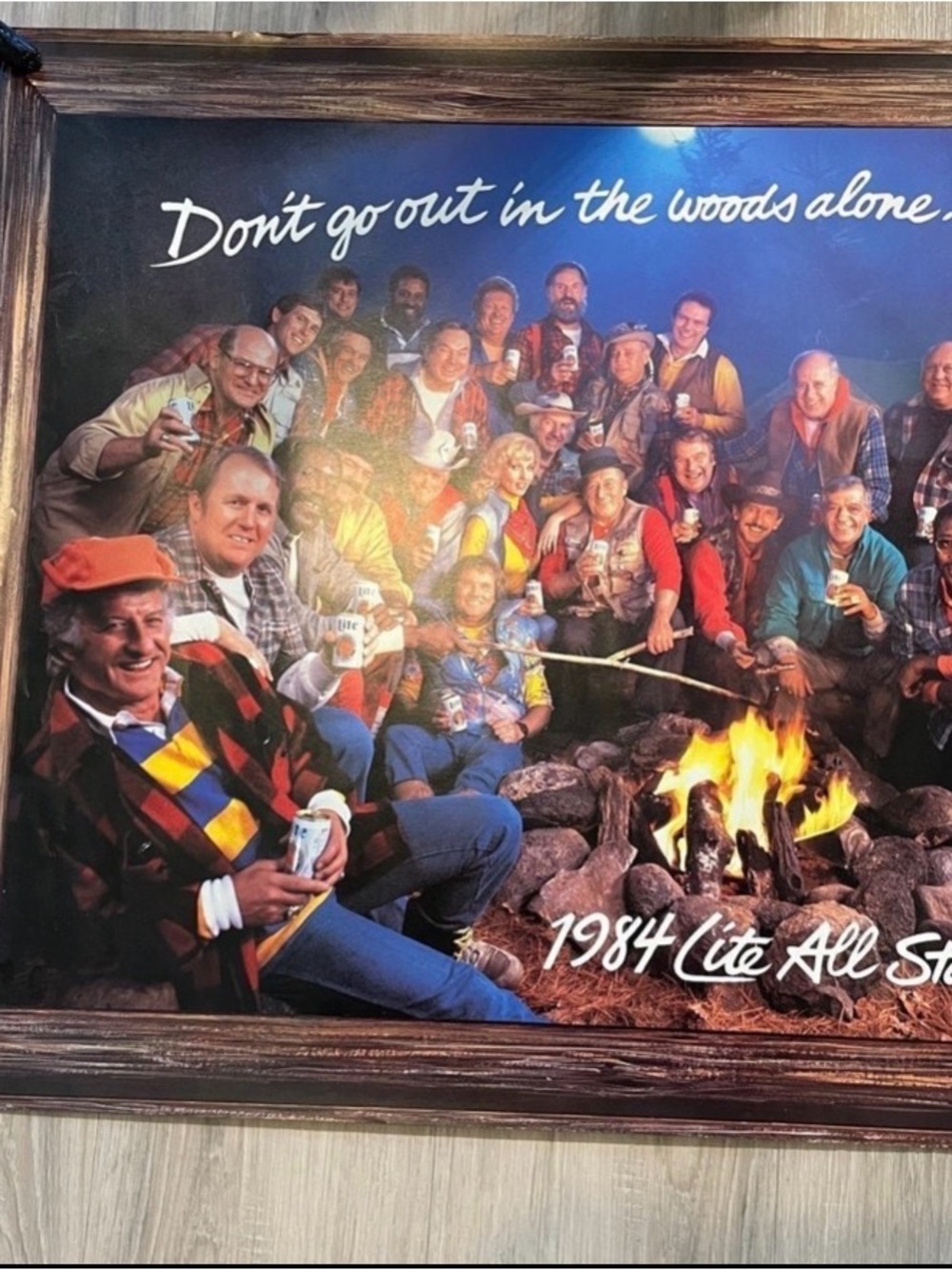 Miller Lite All Star 1984 Poster